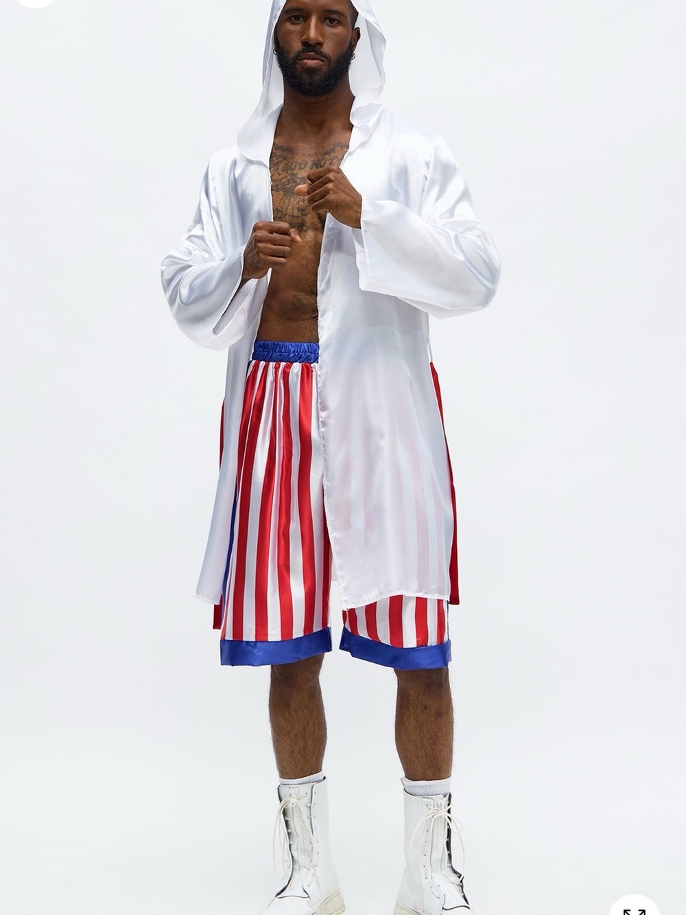 Men’s FashionNova American champ costume OS